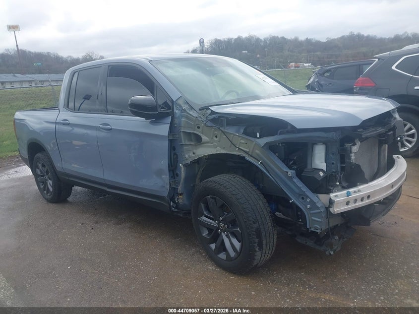 2023 Honda Ridgeline VIN 5FPYK3F17PB034244 — IAAI salvage auction photo