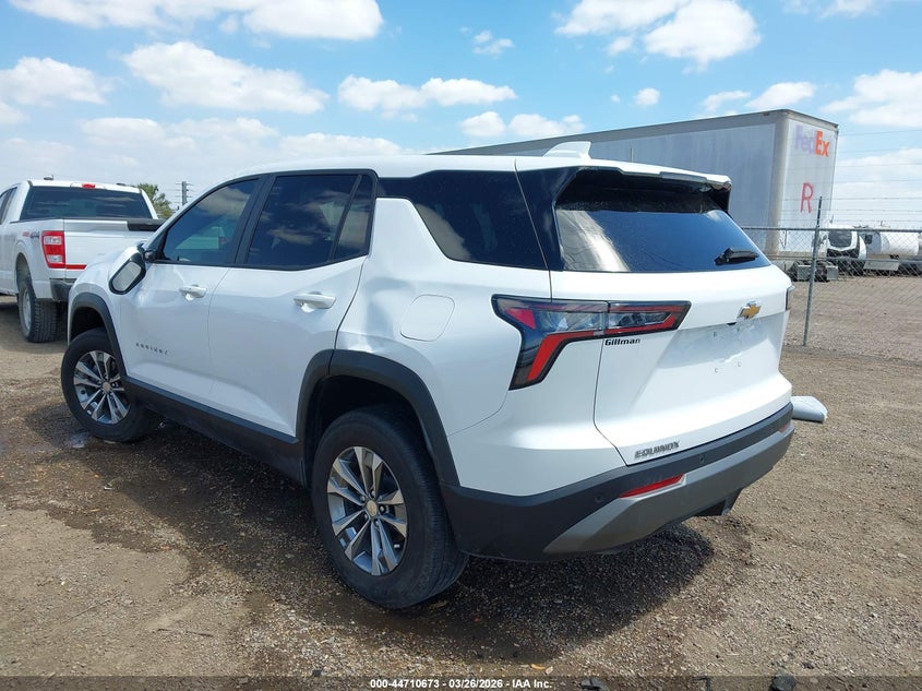 2025 Chevrolet Equinox VIN 3GNAXHEG4SL261181 IAAI salvage auction — ROLLOVER, Original (Texas), sold $6,300 on 2026-07-22 (photo 3)