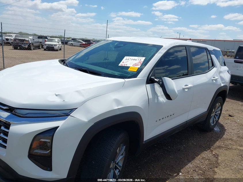 2025 Chevrolet Equinox VIN 3GNAXHEG4SL261181 IAAI salvage auction — ROLLOVER, Original (Texas), sold $6,300 on 2026-07-22 (photo 6)
