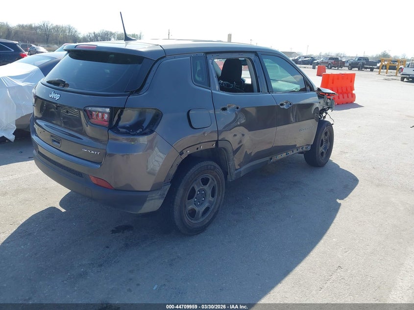 2020 Jeep Compass VIN 3C4NJDAB9LT161559 IAAI salvage auction — FRONT END, Salvage (Missouri), sold $2,000 on 2026-07-17 (photo 4)
