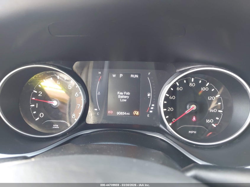 2020 Jeep Compass VIN 3C4NJDAB9LT161559 IAAI salvage auction — FRONT END, Salvage (Missouri), sold $2,000 on 2026-07-17 (photo 7)