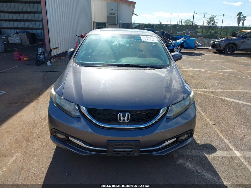 2014 Honda Civic VIN 19XFB2F97EE056151 IAAI salvage auction — WATER/FLOOD, Salvage (Hawaii), sold $1,150 on 2026-08-04 (photo 6)