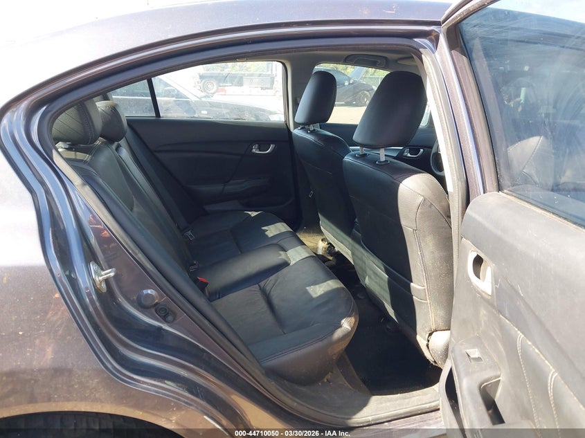 2014 Honda Civic VIN 19XFB2F97EE056151 IAAI salvage auction — WATER/FLOOD, Salvage (Hawaii), sold $1,150 on 2026-08-04 (photo 8)