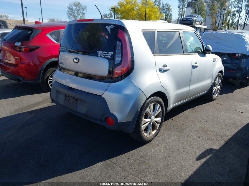 2015 Kia Soul VIN KNDJP3A56F7781392 IAAI salvage auction — LEFT SIDE, Wait Title, sold $1,900 on 2026-07-17 (photo 4)