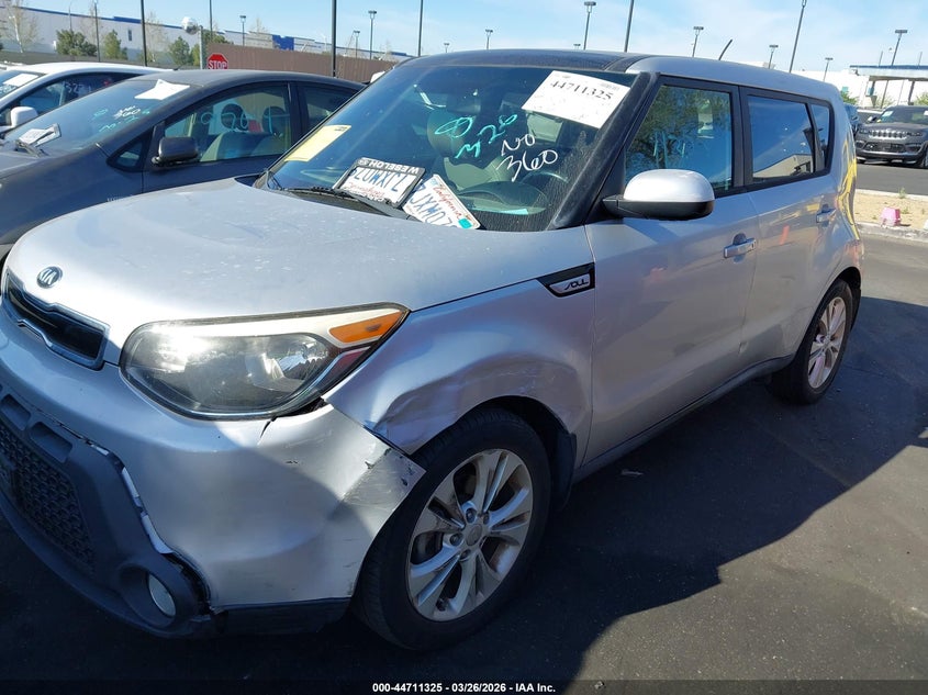 2015 Kia Soul VIN KNDJP3A56F7781392 IAAI salvage auction — LEFT SIDE, Wait Title, sold $1,900 on 2026-07-17 (photo 6)