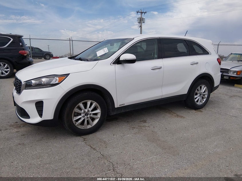 2019 Kia Sorento VIN 5XYPGDA59KG503101 IAAI salvage auction — REAR END, Salvage (Missouri), sold $3,100 on 2026-07-16 (photo 2)