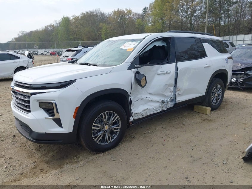 2025 Chevrolet Traverse VIN 1GNERGRS3SJ276184 IAAI salvage auction — LEFT SIDE, Wait Title, sold $16,825 on 2026-07-30 (photo 2)