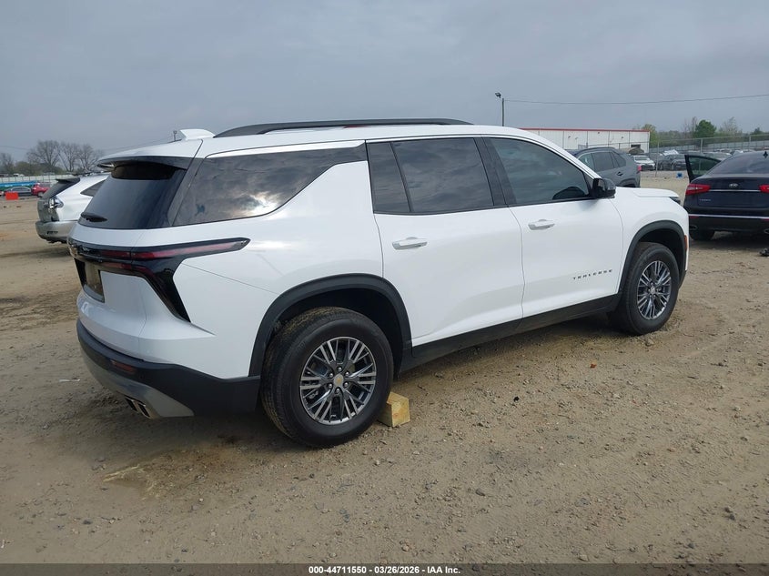 2025 Chevrolet Traverse VIN 1GNERGRS3SJ276184 IAAI salvage auction — LEFT SIDE, Wait Title, sold $16,825 on 2026-07-30 (photo 4)