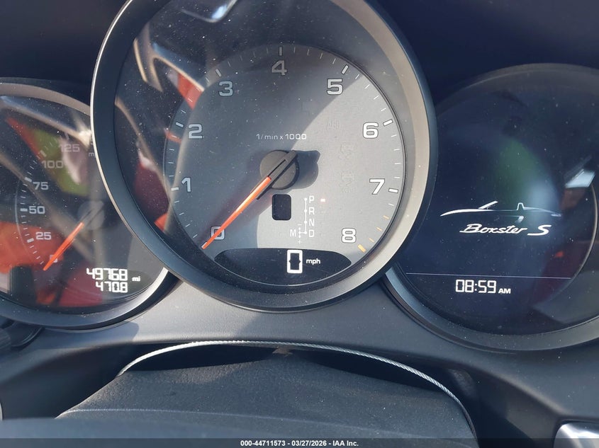 2019 Porsche 718 boxster VIN WP0CB2A88KS228732 IAAI salvage auction — UNKNOWN, Wait Title, sold $15,700 on 2026-07-06 (photo 7)