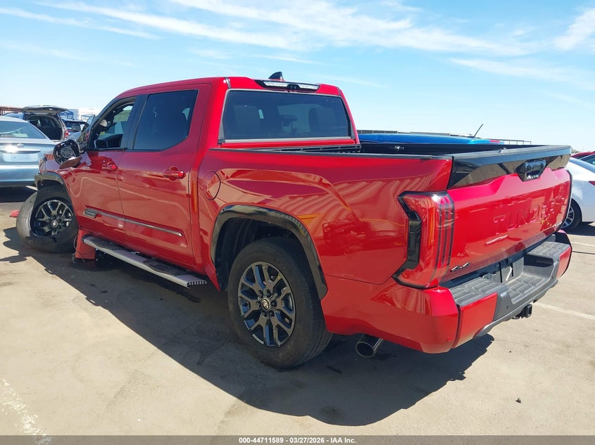 2025 Toyota Tundra VIN 5TFNC5DB9SX108746 IAAI salvage auction — LEFT SIDE, Wait Title, sold $1,250 on 2026-07-21 (photo 3)