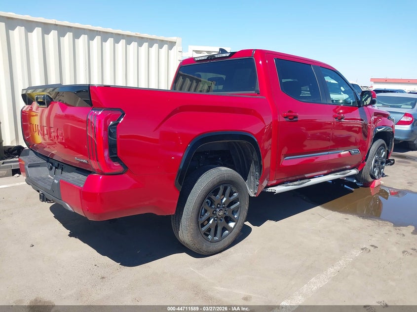 2025 Toyota Tundra VIN 5TFNC5DB9SX108746 IAAI salvage auction — LEFT SIDE, Wait Title, sold $1,250 on 2026-07-21 (photo 4)