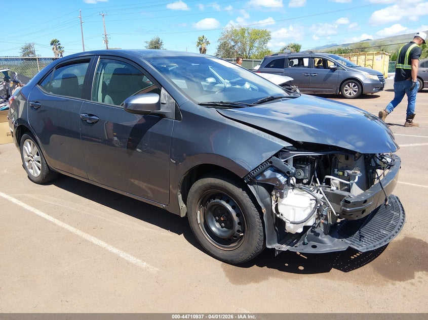 2016 Toyota Corolla VIN 5YFBURHE2GP434308 IAAI salvage auction — FRONT END, Clear (Hawaii), sold $2,550 on 2026-07-14 (photo 1)