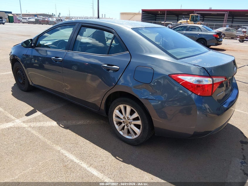 2016 Toyota Corolla VIN 5YFBURHE2GP434308 IAAI salvage auction — FRONT END, Clear (Hawaii), sold $2,550 on 2026-07-14 (photo 3)