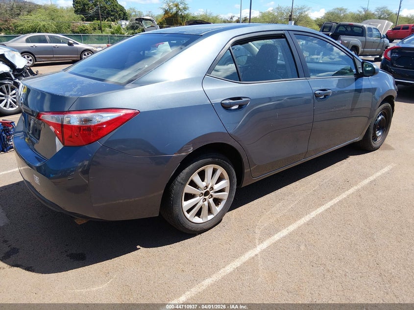 2016 Toyota Corolla VIN 5YFBURHE2GP434308 IAAI salvage auction — FRONT END, Clear (Hawaii), sold $2,550 on 2026-07-14 (photo 4)