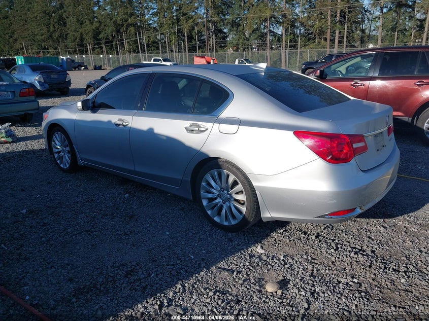 2014 Acura RLX VIN JH4KC1F52EC004533 IAAI salvage auction — RIGHT FRONT, Salvage Title, sold $525 on 2026-07-22 (photo 3)