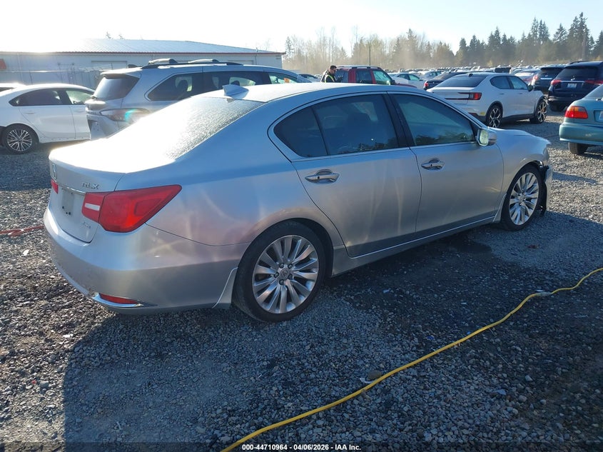 2014 Acura RLX VIN JH4KC1F52EC004533 IAAI salvage auction — RIGHT FRONT, Salvage Title, sold $525 on 2026-07-22 (photo 4)