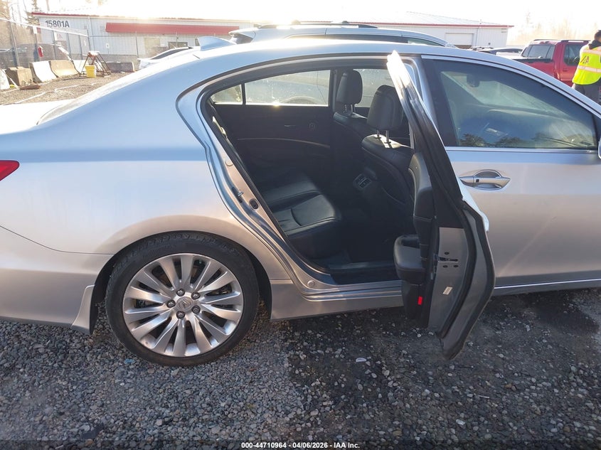 2014 Acura RLX VIN JH4KC1F52EC004533 IAAI salvage auction — RIGHT FRONT, Salvage Title, sold $525 on 2026-07-22 (photo 8)