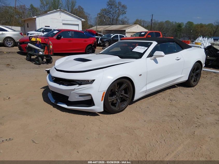 2020 Chevrolet Camaro VIN 1G1FH3D74L0116181 IAAI salvage auction — FRONT END, Wait Title, sold $5,700 on 2026-07-10 (photo 2)