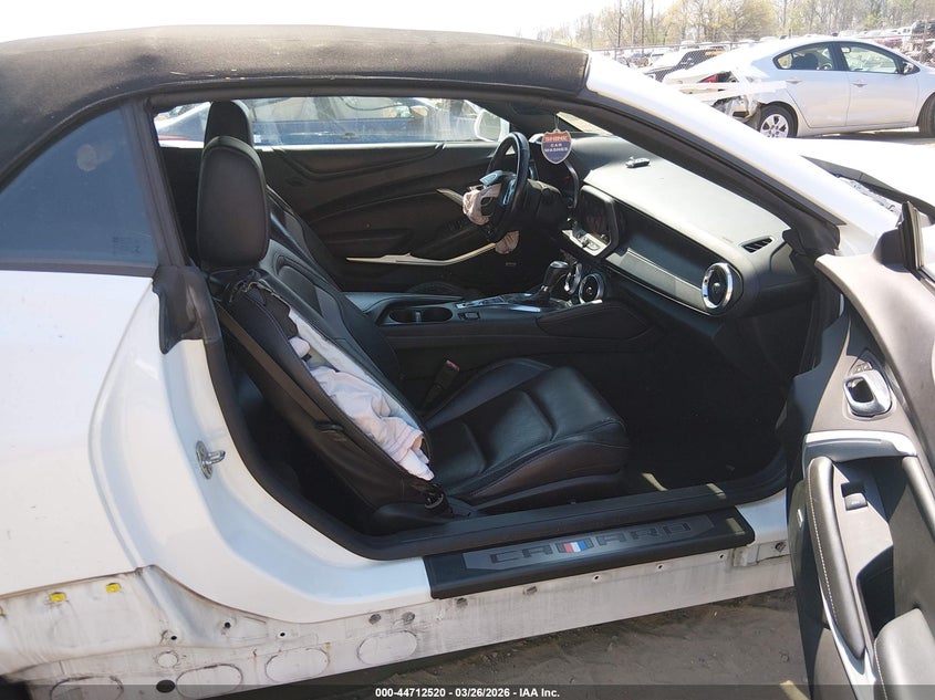 2020 Chevrolet Camaro VIN 1G1FH3D74L0116181 IAAI salvage auction — FRONT END, Wait Title, sold $5,700 on 2026-07-10 (photo 5)