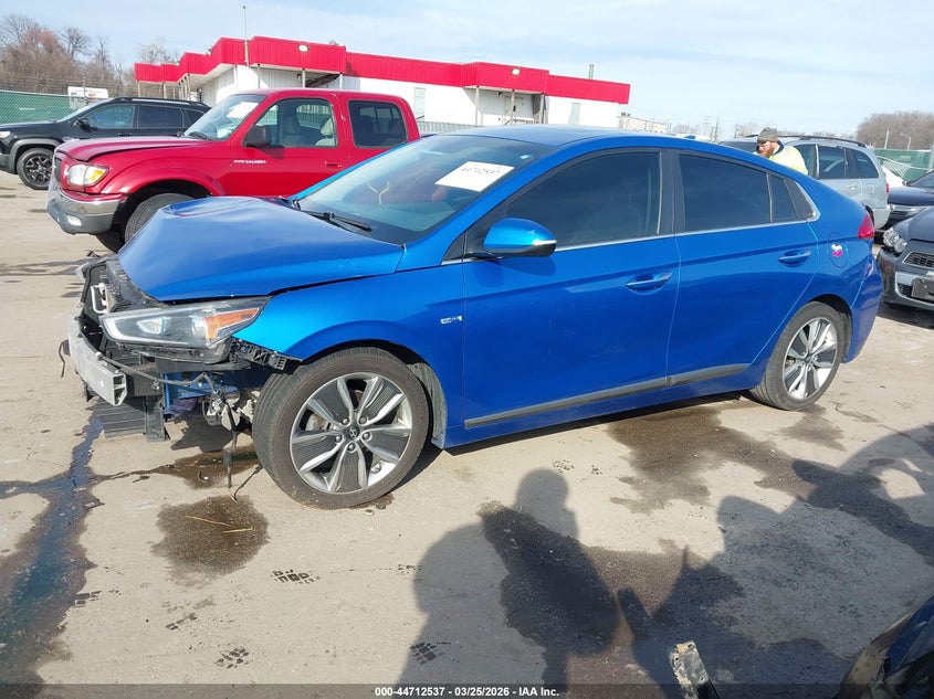 2017 Hyundai Ioniq VIN KMHC85LC0HU029684 IAAI salvage auction — FRONT END, Wait Title, sold $1,650 on 2026-07-09 (photo 2)