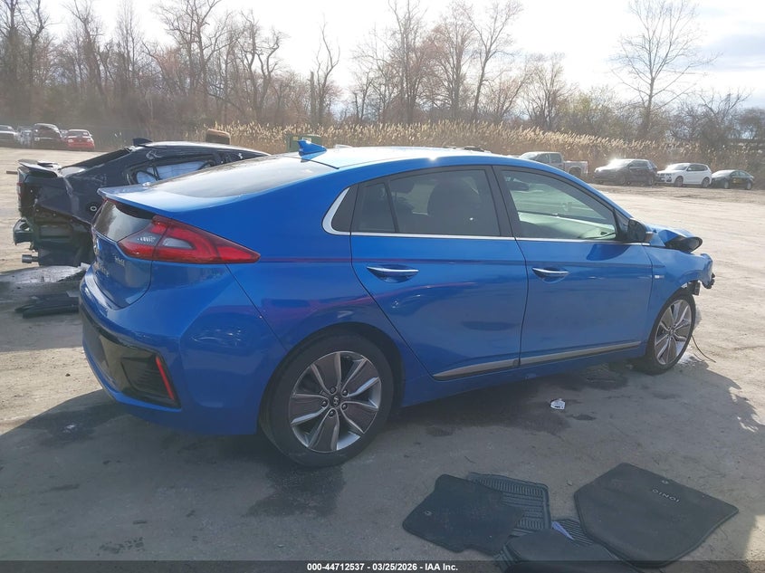 2017 Hyundai Ioniq VIN KMHC85LC0HU029684 IAAI salvage auction — FRONT END, Wait Title, sold $1,650 on 2026-07-09 (photo 4)
