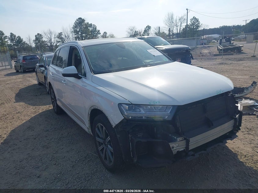 2019 Audi Q7 VIN WA1LAAF77KD012804 IAAI salvage auction — FRONT END, Salvage (Virginia), sold $6,600 on 2026-08-01 (photo 1)