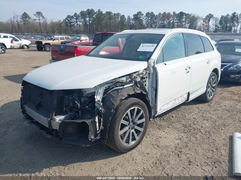 2019 Audi Q7 VIN WA1LAAF77KD012804 IAAI salvage auction — FRONT END, Salvage (Virginia), sold $6,600 on 2026-08-01 (photo 2)