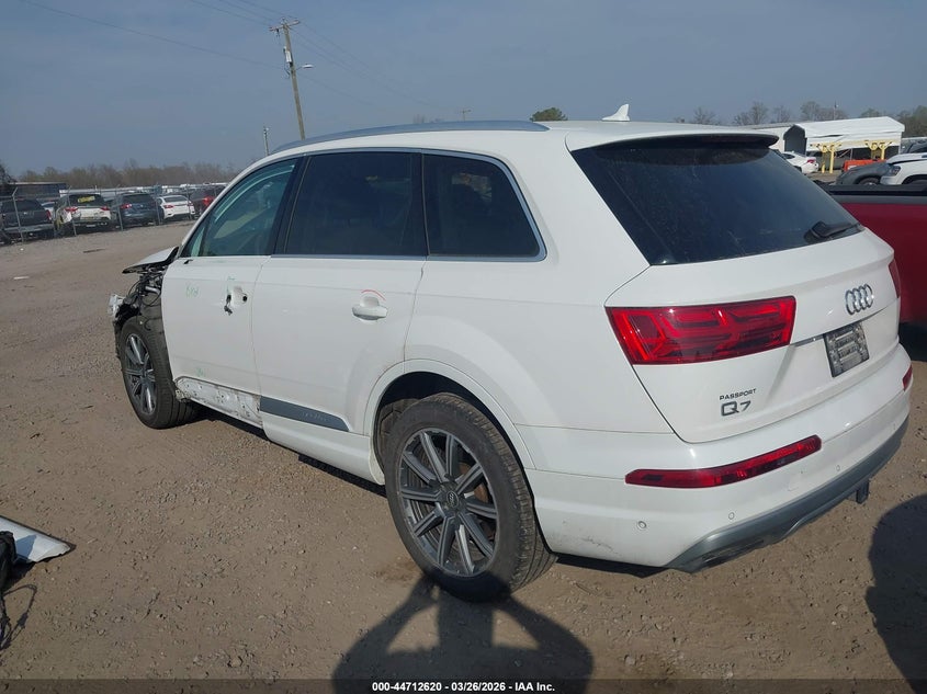2019 Audi Q7 VIN WA1LAAF77KD012804 IAAI salvage auction — FRONT END, Salvage (Virginia), sold $6,600 on 2026-08-01 (photo 3)