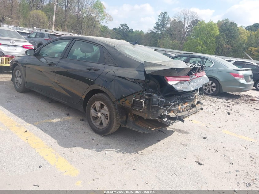 2025 Hyundai Elantra VIN KMHLL4DG0SU006956 IAAI salvage auction — REAR END, Wait Title, sold $4,550 on 2026-07-08 (photo 3)