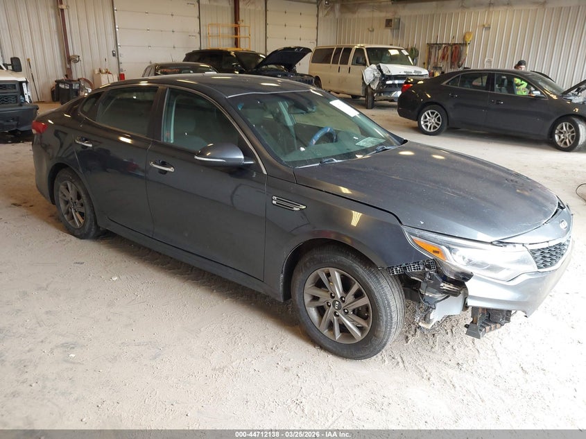 2020 Kia Optima VIN 5XXGT4L35LG385075 IAAI salvage auction — FRONT END, Salvage (Ohio), sold $550 on 2026-07-28 (photo 1)