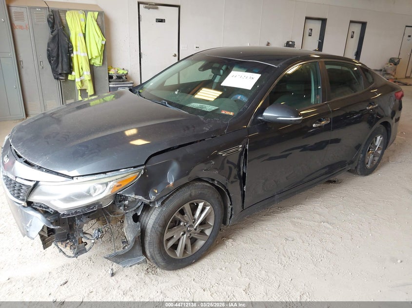 2020 Kia Optima VIN 5XXGT4L35LG385075 IAAI salvage auction — FRONT END, Salvage (Ohio), sold $550 on 2026-07-28 (photo 2)