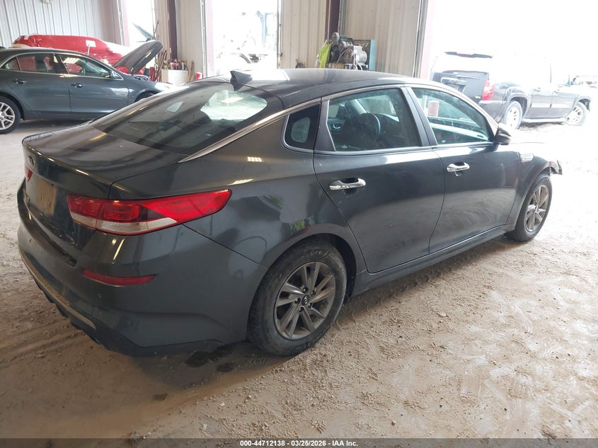2020 Kia Optima VIN 5XXGT4L35LG385075 IAAI salvage auction — FRONT END, Salvage (Ohio), sold $550 on 2026-07-28 (photo 4)
