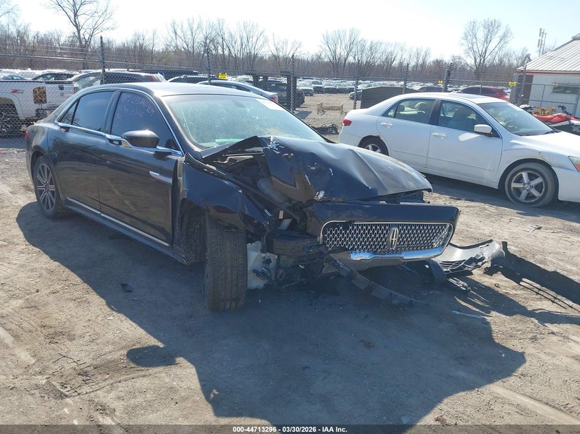 2017 Lincoln Continental VIN 1LN6L9NP9H5629424 IAAI salvage auction — FRONT END, Wait Title, sold $500 on 2026-07-20 (photo 1)