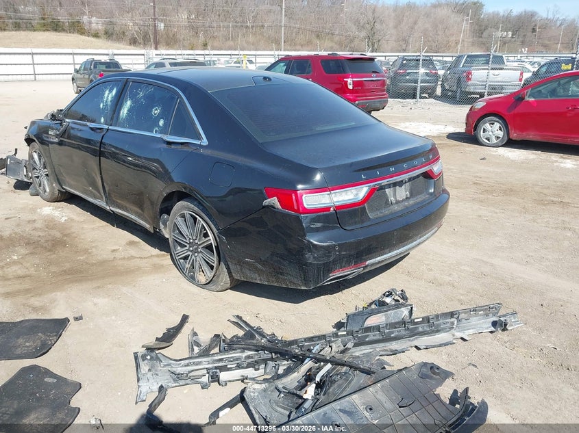 2017 Lincoln Continental VIN 1LN6L9NP9H5629424 IAAI salvage auction — FRONT END, Wait Title, sold $500 on 2026-07-20 (photo 3)