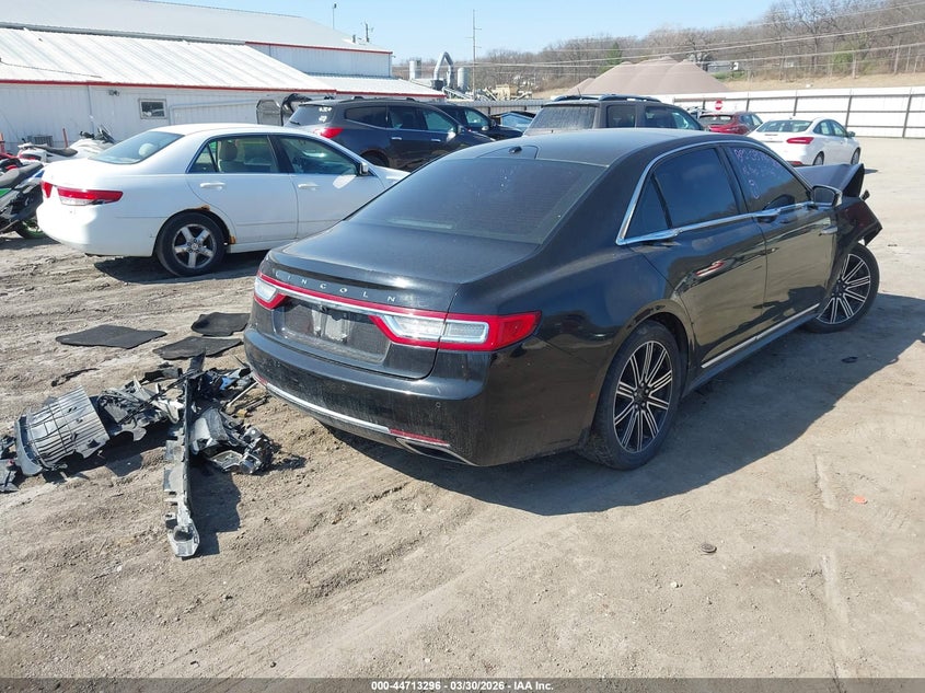 2017 Lincoln Continental VIN 1LN6L9NP9H5629424 IAAI salvage auction — FRONT END, Wait Title, sold $500 on 2026-07-20 (photo 4)