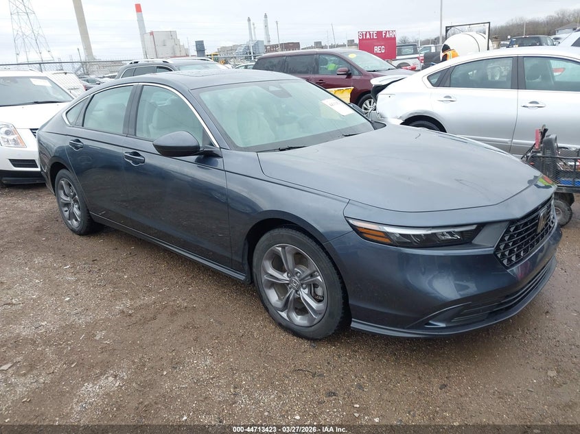 2024 Honda Accord VIN 1HGCY1F36RA093130 IAAI salvage auction — LEFT FRONT, Salvage (Indiana), sold $11,800 on 2026-07-29 (photo 1)