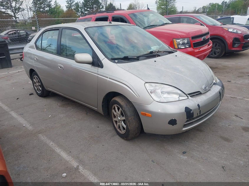 2002 Toyota Prius VIN JT2BK18UX20066230 IAAI salvage auction — REAR END, Salvage (North Carolina), sold $450 on 2026-07-20 (photo 1)