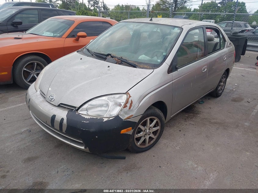 2002 Toyota Prius VIN JT2BK18UX20066230 IAAI salvage auction — REAR END, Salvage (North Carolina), sold $450 on 2026-07-20 (photo 2)