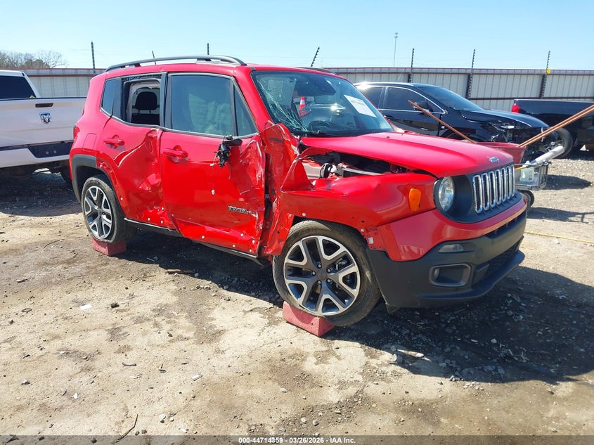 2018 Jeep Renegade VIN ZACCJABB9JPG90812 IAAI salvage auction — RIGHT SIDE, Clear (Arkansas), sold $1,175 on 2026-08-07 (photo 1)
