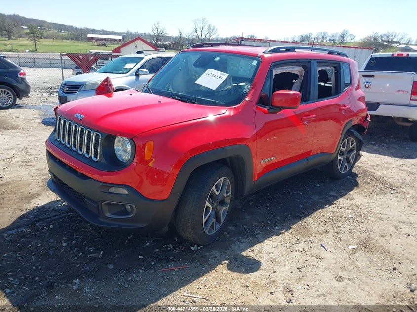 2018 Jeep Renegade VIN ZACCJABB9JPG90812 IAAI salvage auction — RIGHT SIDE, Clear (Arkansas), sold $1,175 on 2026-08-07 (photo 2)