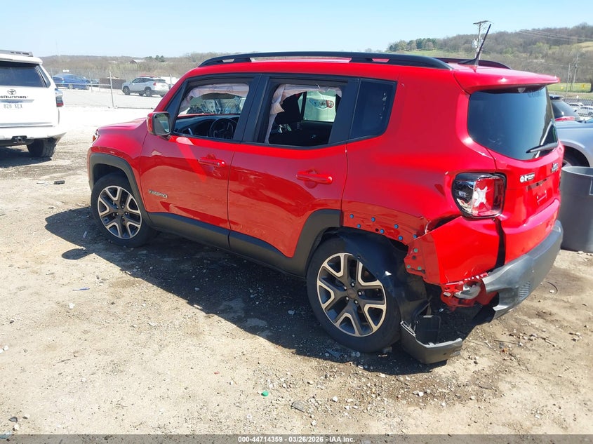 2018 Jeep Renegade VIN ZACCJABB9JPG90812 IAAI salvage auction — RIGHT SIDE, Clear (Arkansas), sold $1,175 on 2026-08-07 (photo 3)