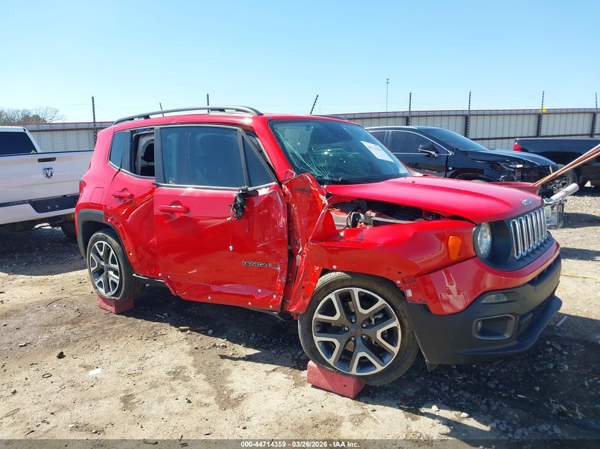 2018 Jeep Renegade VIN ZACCJABB9JPG90812 IAAI salvage auction — RIGHT SIDE, Clear (Arkansas), sold $1,175 on 2026-08-07 (photo 6)