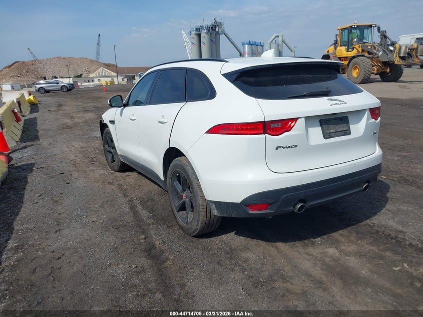 2018 Jaguar F-pace VIN SADCJ2GX5JA295282 IAAI salvage auction — FRONT END, Wait Title, sold $25 on 2026-07-21 (photo 3)