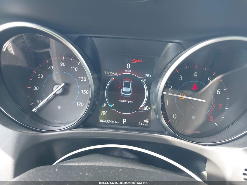 2018 Jaguar F-pace VIN SADCJ2GX5JA295282 IAAI salvage auction — FRONT END, Wait Title, sold $25 on 2026-07-21 (photo 7)
