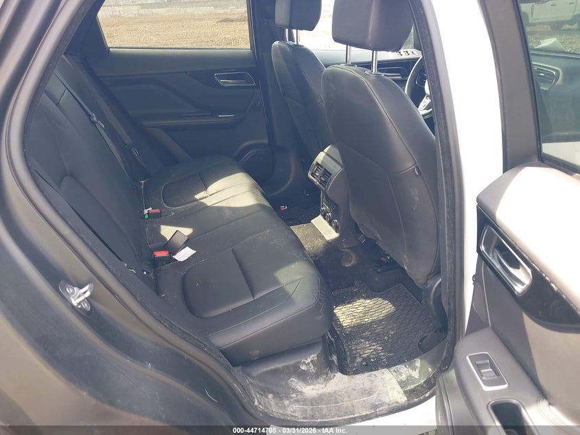 2018 Jaguar F-pace VIN SADCJ2GX5JA295282 IAAI salvage auction — FRONT END, Wait Title, sold $25 on 2026-07-21 (photo 8)