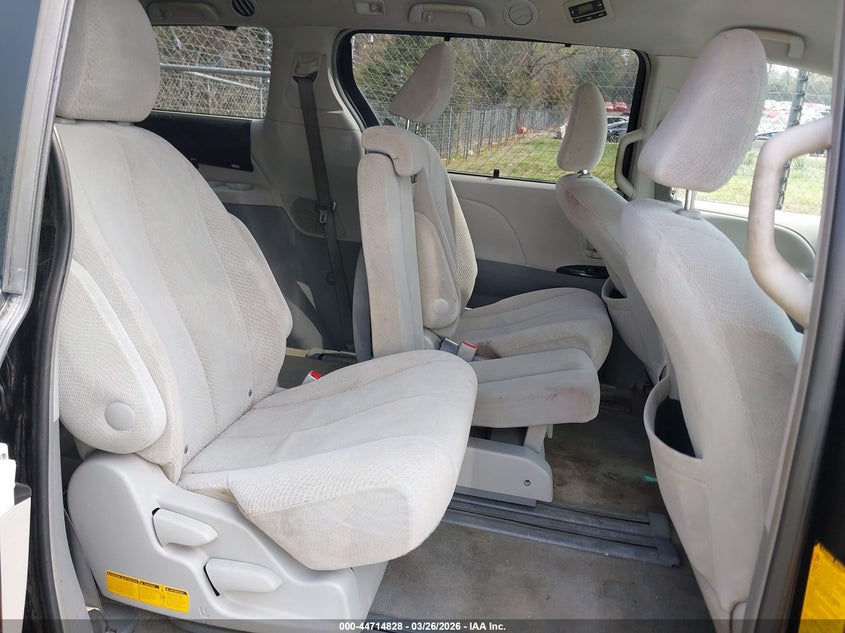 2013 Toyota Sienna VIN 5TDKK3DC9DS287186 IAAI salvage auction — LEFT FRONT, Salvage (North Carolina), sold $1,550 on 2026-07-23 (photo 8)