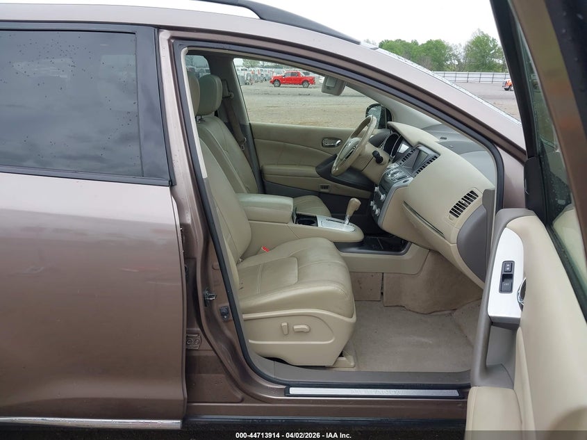 2014 Nissan Murano VIN JN8AZ1MW0EW511778 IAAI salvage auction — LEFT SIDE, Clear (Arkansas), sold $1,050 on 2026-07-08 (photo 5)