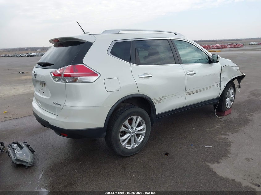 2015 Nissan Rogue VIN KNMAT2MV5FP520837 IAAI salvage auction — FRONT END, Certificate Of Title (Nebraska), sold $925 on 2026-07-16 (photo 4)