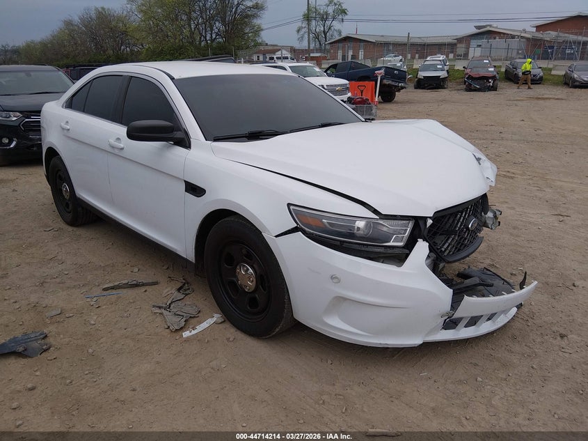 2018 Ford Police VIN 1FAHP2MK1JG104632 IAAI salvage auction — FRONT END, Wait Title, sold $125 on 2026-07-09 (photo 1)