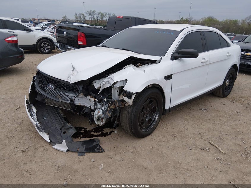 2018 Ford Police VIN 1FAHP2MK1JG104632 IAAI salvage auction — FRONT END, Wait Title, sold $125 on 2026-07-09 (photo 2)